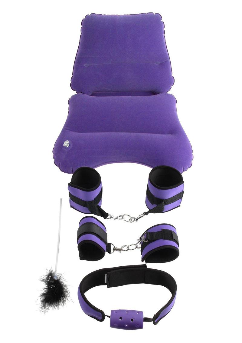 Fetish Fantasy Pleasure Bondage - Black/Purple - Set