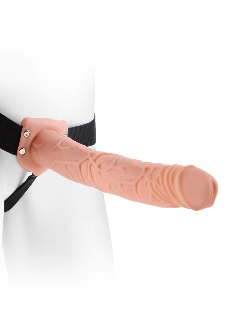 Fetish Fantasy Series Hollow Strap-On Dildo and Stretchy Harness