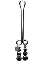 Fifty Shades Darker Just Sensation Beaded Clitoral Clamp - Metal/Silver