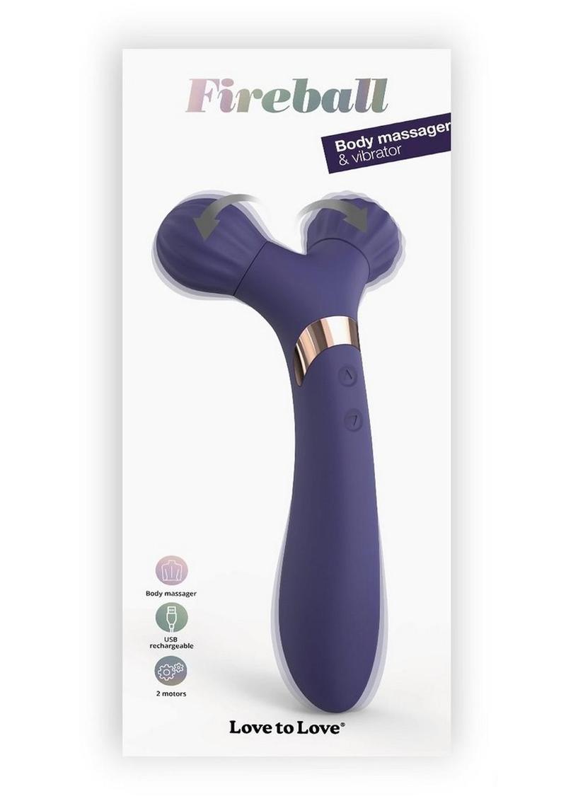 Fireball Rechargeable Silicone Vibrator
