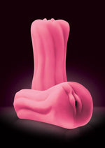 Firefly Yoni Silicone Masturbator Glow In The Dark - Pussy - Glow In The Dark/Pink