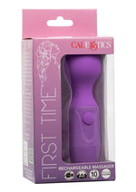First Time Rechargeable Silicone Massager