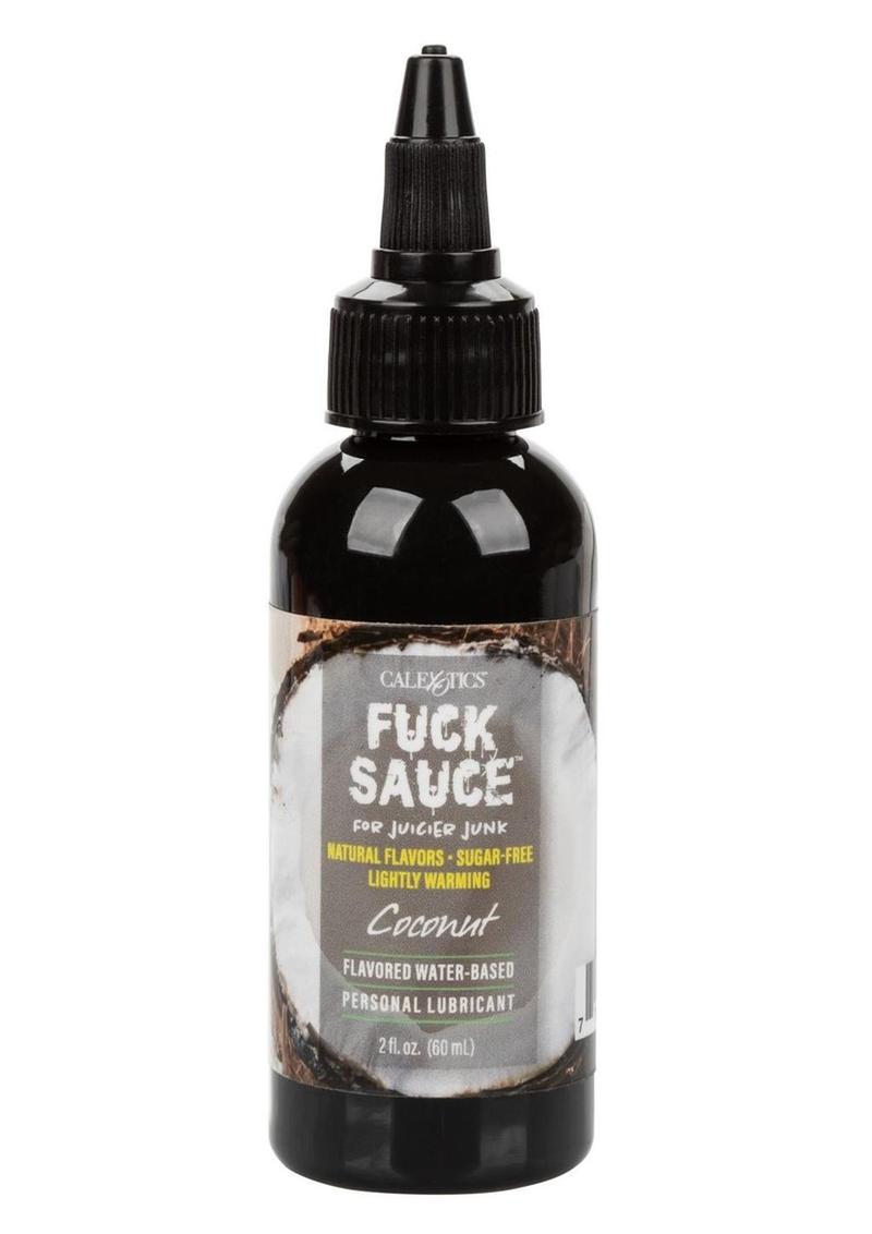 Fuck Sauce Flavored Water Based Personal Lubricant Coconut