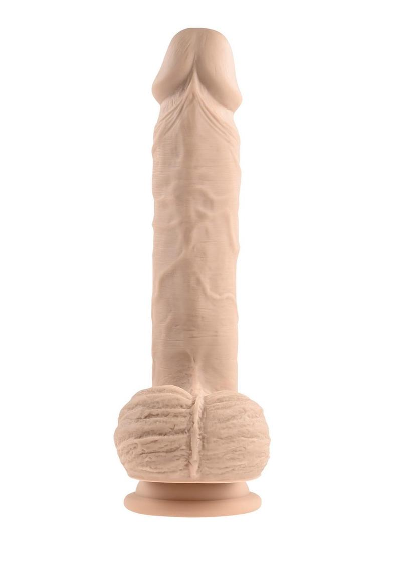 Full Monty Silicone Rechargeable Realistic Dildo with Remote