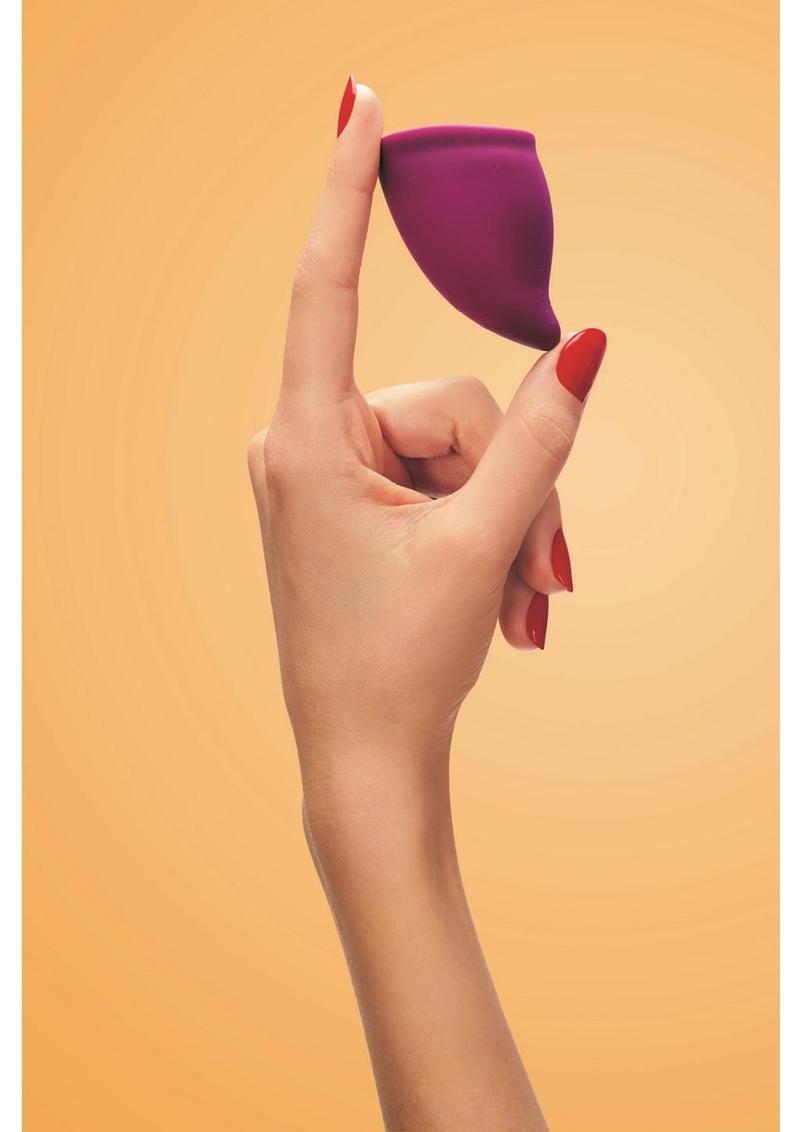 Fun Cup B Silicone Menstrual Cup - Grape/Purple