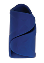Gender X Ins and Outs Rechargeable Silicone Dildo and Stroker - Blue - 2 Piece/Set