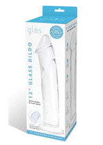 Glas Dildo Glass with Veins and Flat Base