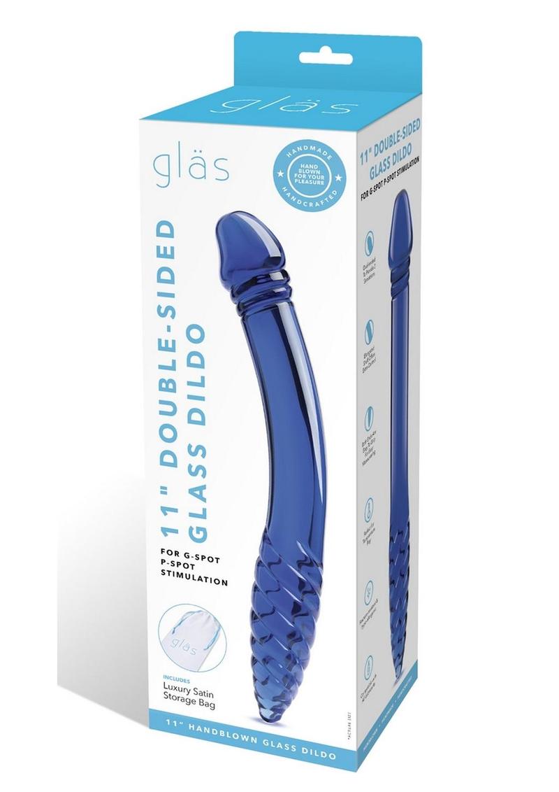 Glas Double-Sided Glass Dildo For G-Spot and P-Spot Stimulation