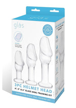 Glas Helmet Head Glass Anal Training Kit