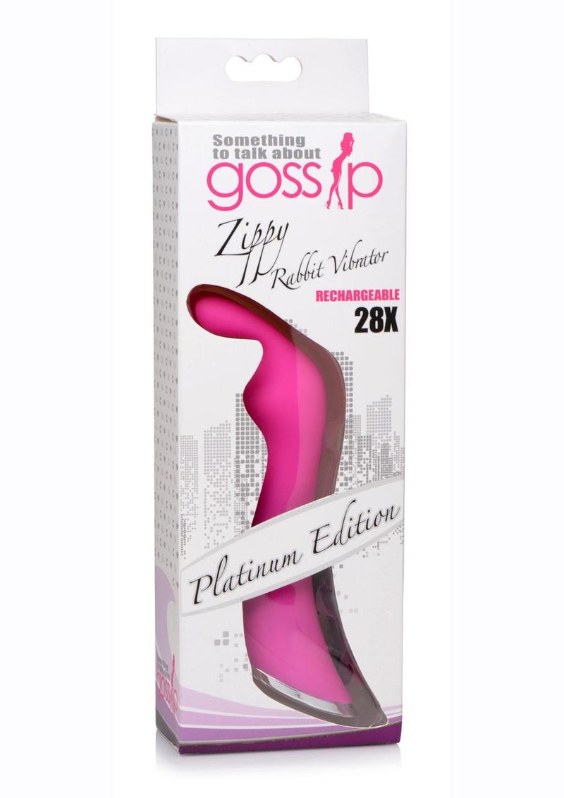 Gossip Zippy 28x Rechargeable Silicone Rabbit Vibrator