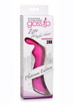 Gossip Zippy 28x Rechargeable Silicone Rabbit Vibrator