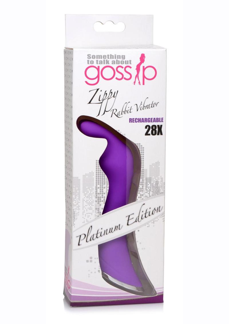 Gossip Zippy 28x Rechargeable Silicone Rabbit Vibrator