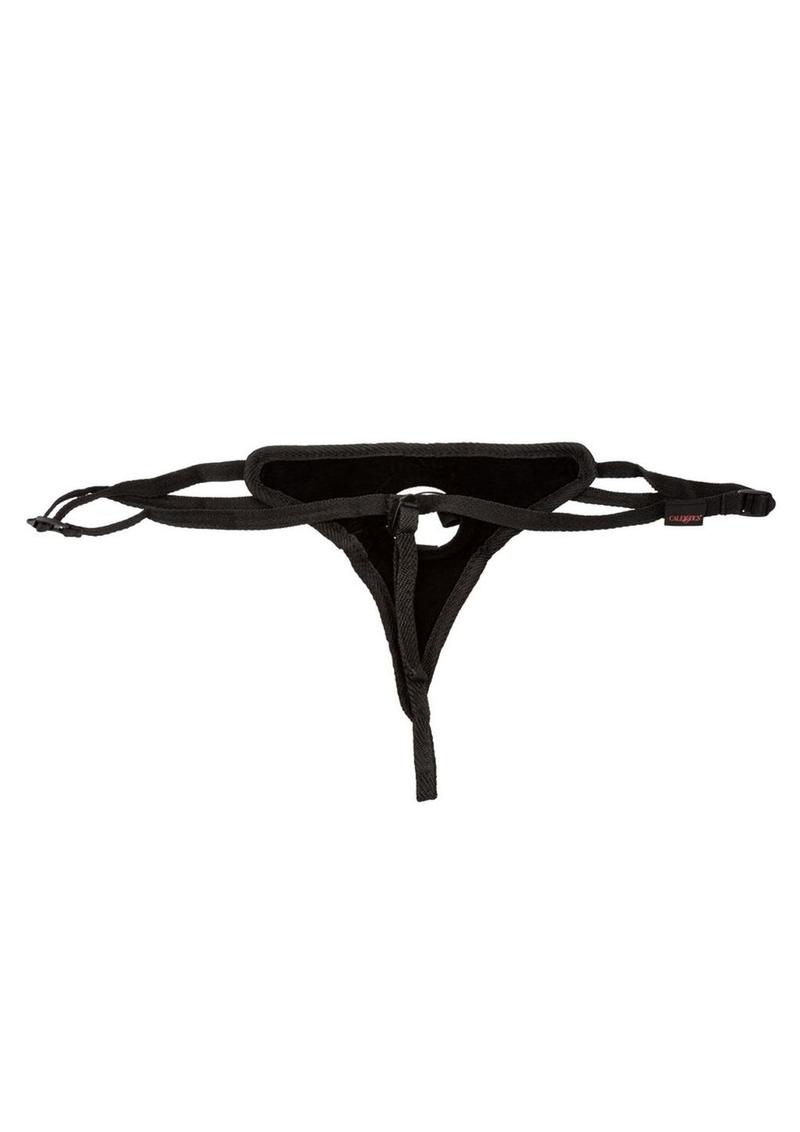 Her Royal Harness The Princess Adjustable Harness - Black