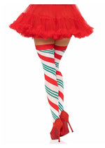 Holiday Ribbon Thigh High