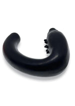 Hunkyjunk Hummer Silicone Vibrating Prostate Pegger - Tar - Black