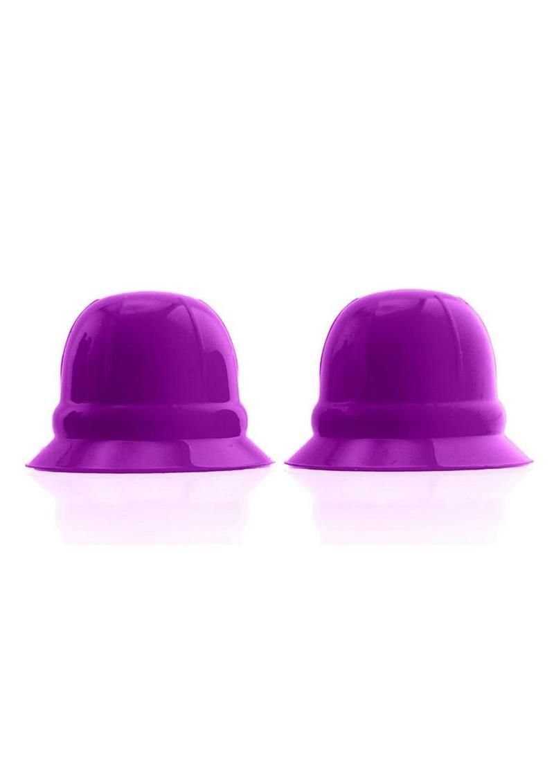 Hunkyjunk Nano Nips Just The Tip Silicone Nipple Nubs - Purple