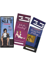 I'm Your Slut Coupons - 10 Slutty Coupons For Him