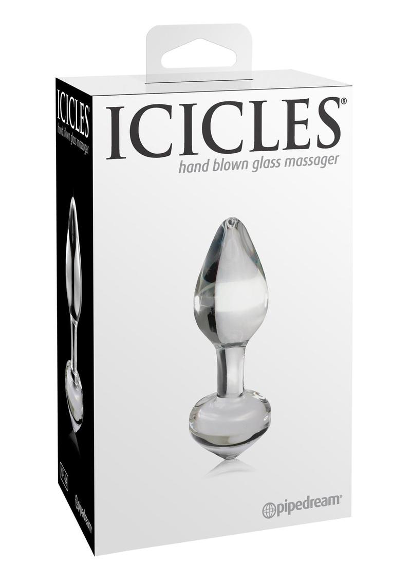 Icicles No 44 Glass Anal Plug