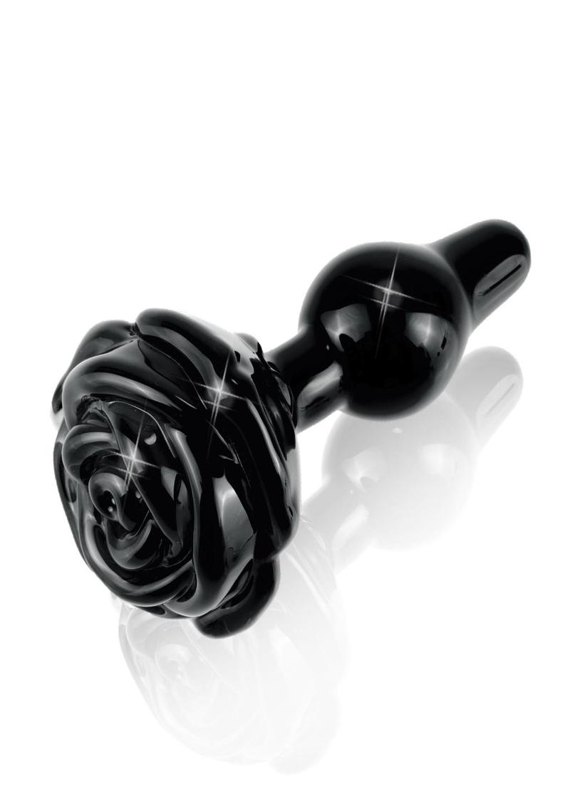 Icicles No 77 Flower Shaped Glass Anal Plug