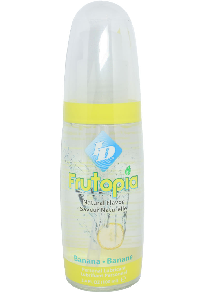 Id Frutopia Water Based Flavored Lubricant Banana - 3.4oz