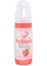 Id Frutopia Water Based Flavored Lubricant Strawberry - 3.4oz