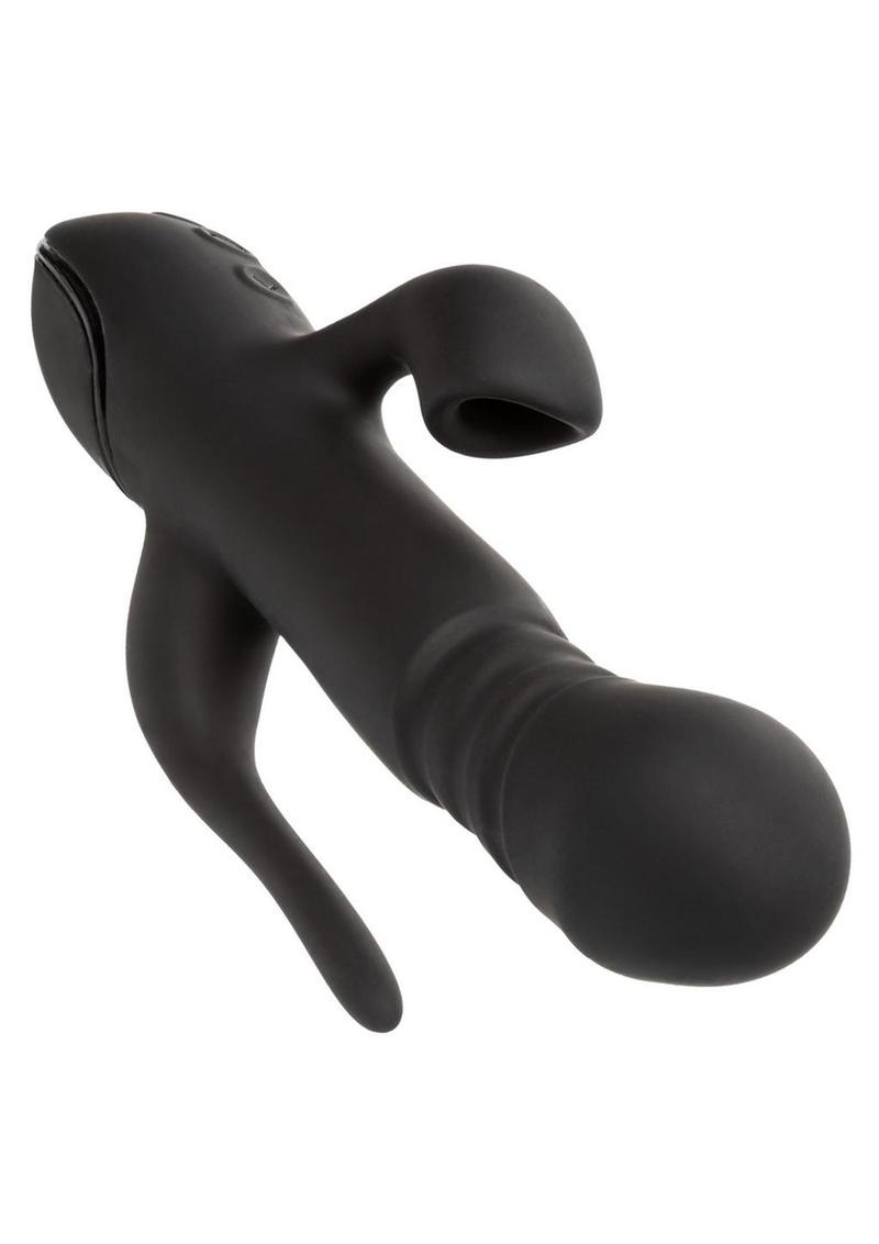 III Triple Euphoria Rechargeable Silicone Stimulating Vibrator