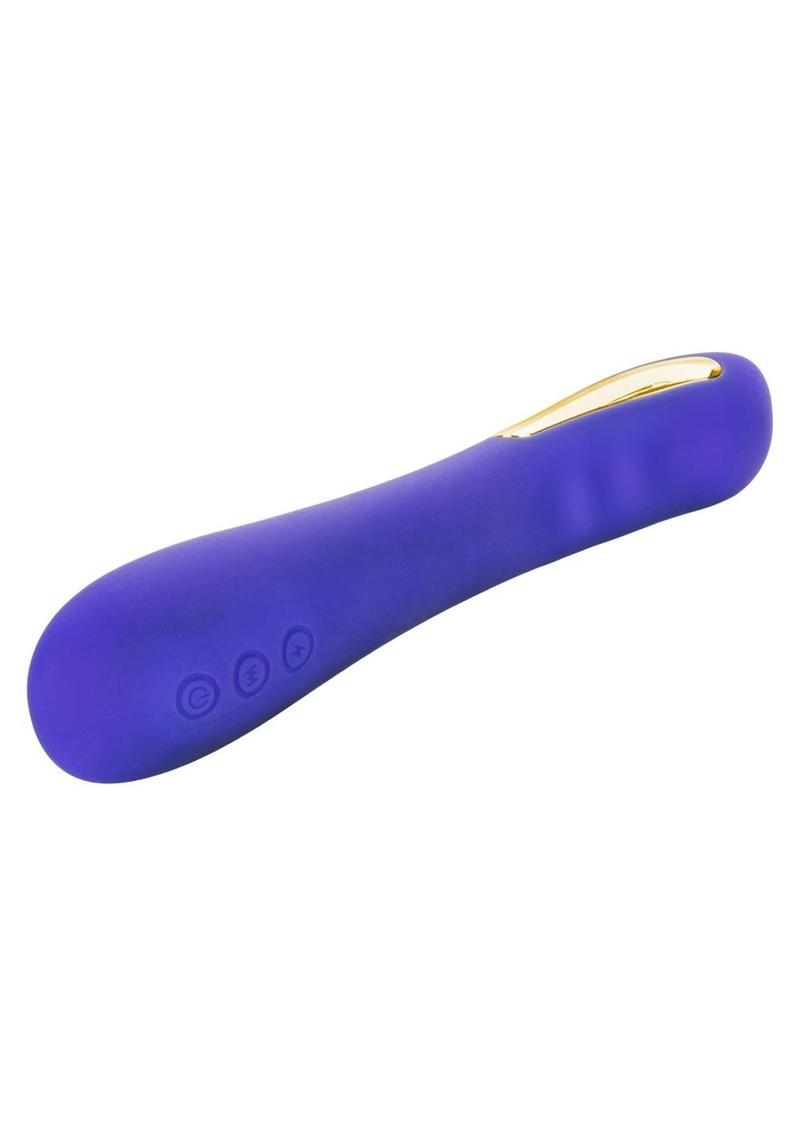 Impulse Intimate E-Stimulator Petite Wand Rechargeable Silicone Vibrating Massager - Purple