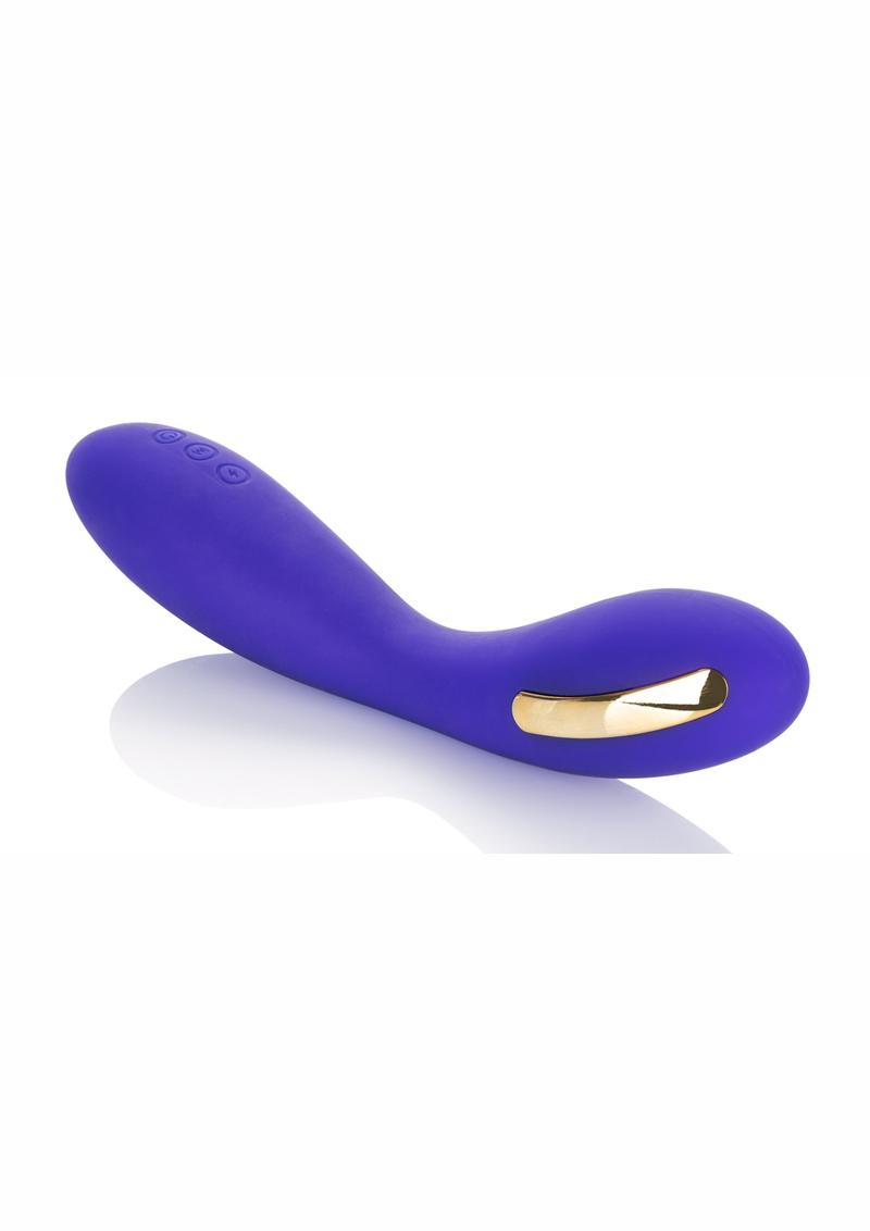 Impulse Intimate E-Stimulator Wand Rechargeable Silicone Vibrator - Purple