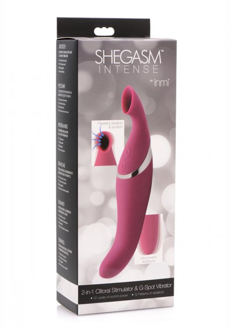 Inmi Shegasm Intense 2-In-1 Clit Stimulator and G-Spot Vibrator