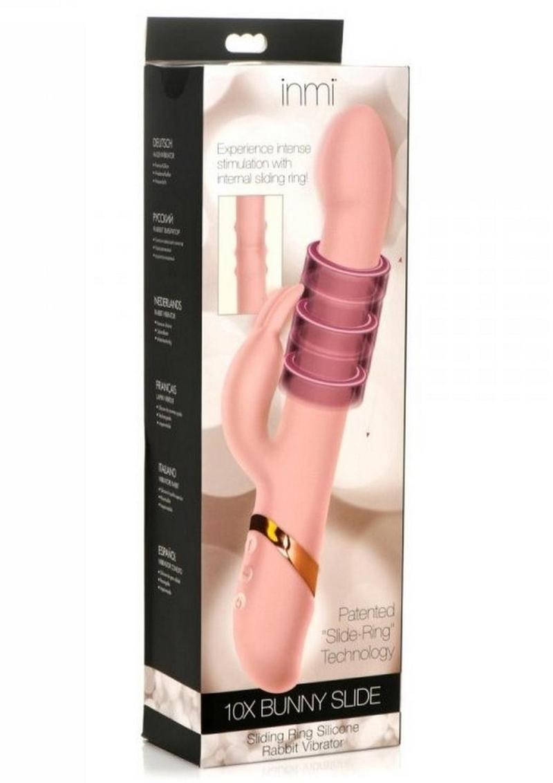 Inmi Sliding Ring Silicone Rabbit Vibrator