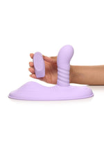 Inmi Thrust N Grind Thrusing and Vibrating Rechargeable Silicone Grinder Pad with Remote