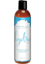 Intimate Earth Hydra Organic Water Based Glide Lubricant - Natural Plant Cellulose - 8oz