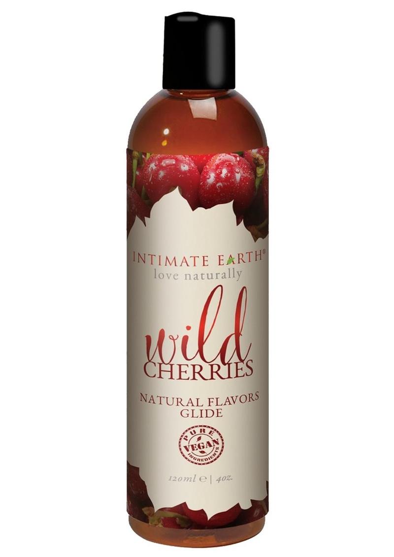 Intimate Earth Oral Pleasure Glide Lubricant Wild Cherries - 4oz