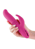 Inya Passion Rechargeable Silicone Rabbit Vibrator - Pink