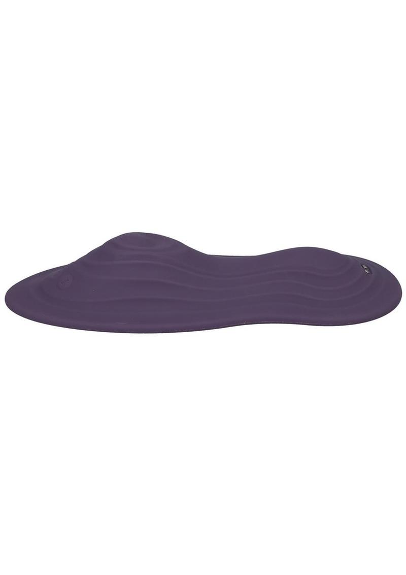 Iride Pleasure Seat Throb Rechargeable Silicone with Remote - Purple
