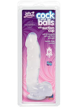 Jelly Jewels Dildo with Balls