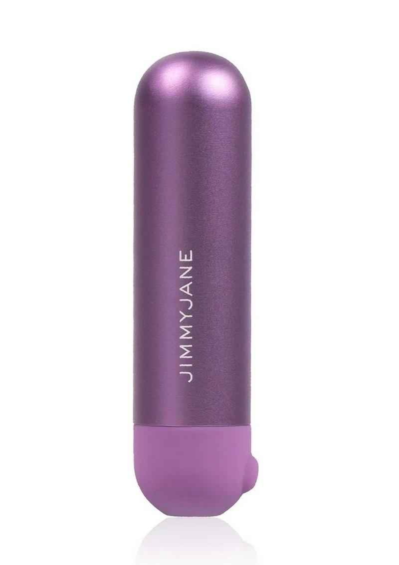 Jimmyjane Mini Chroma Metal Rechargeable Bullet with Remote - Purple