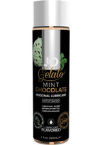 JO Gelato Water Based Flavored Lubricant Mint Chocolate - Chocolate - 4oz