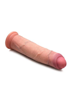 Jock Dual Density Uncut Dildo - Caramel - 8.5in