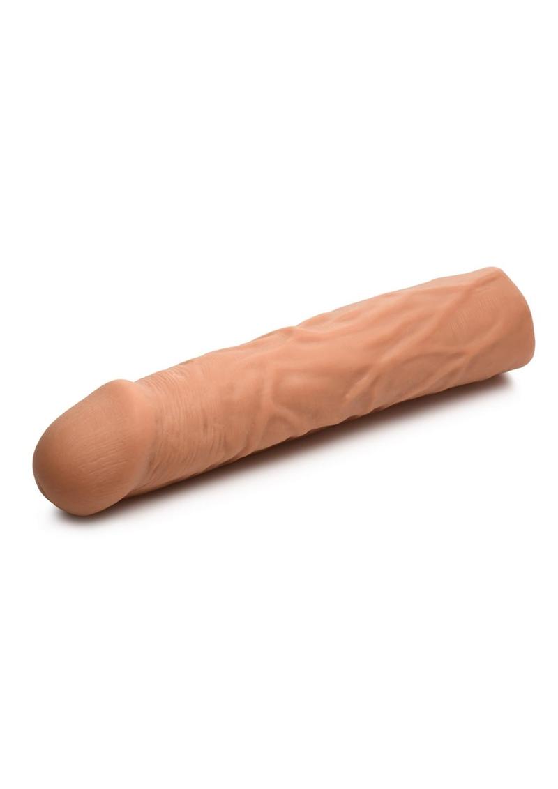 Jock Extra Long Penis Extension Sleeve - Caramel - 1.5in