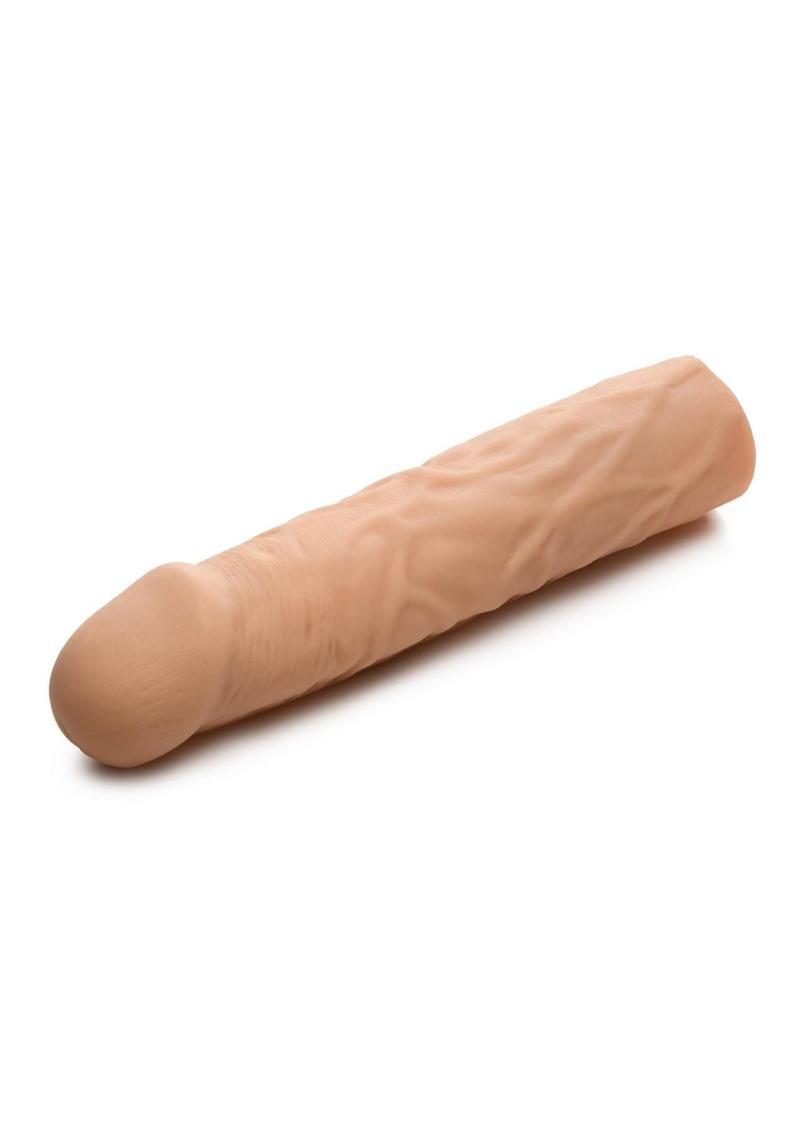 Jock Extra Long Penis Extension Sleeve - Vanilla - 1.5in