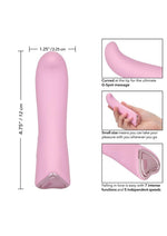 Jopen Amour Mini G Rechargeable Silicone G-Spot Bullet Vibrator - Pink