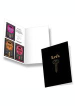 Kama Sutra Naughty Notes Let's Screw Greeting Card