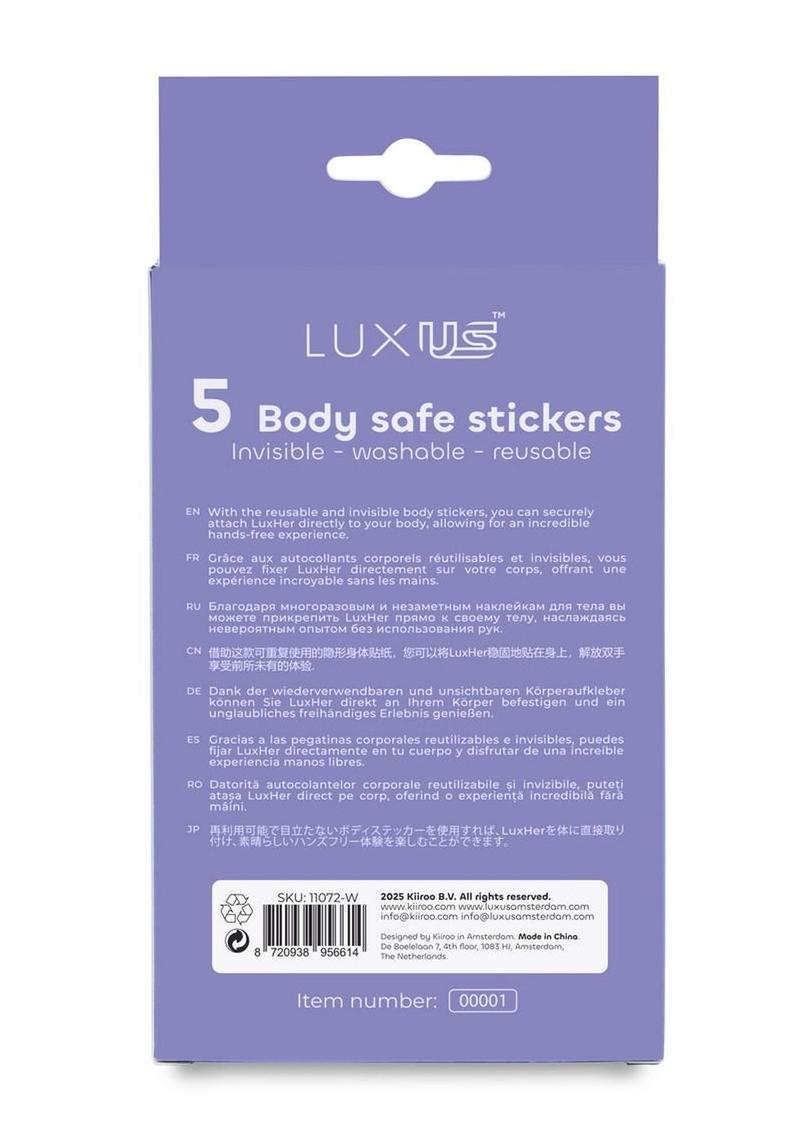 Kiiroo Luxus Stickers