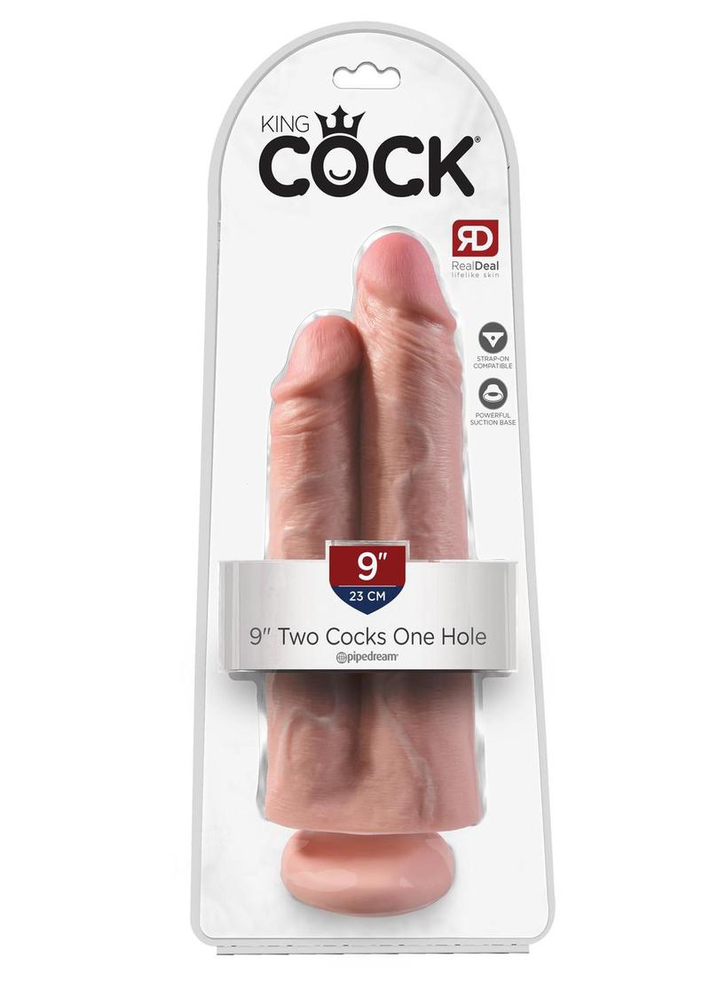 King Cock Two Cocks One Hole Dildo