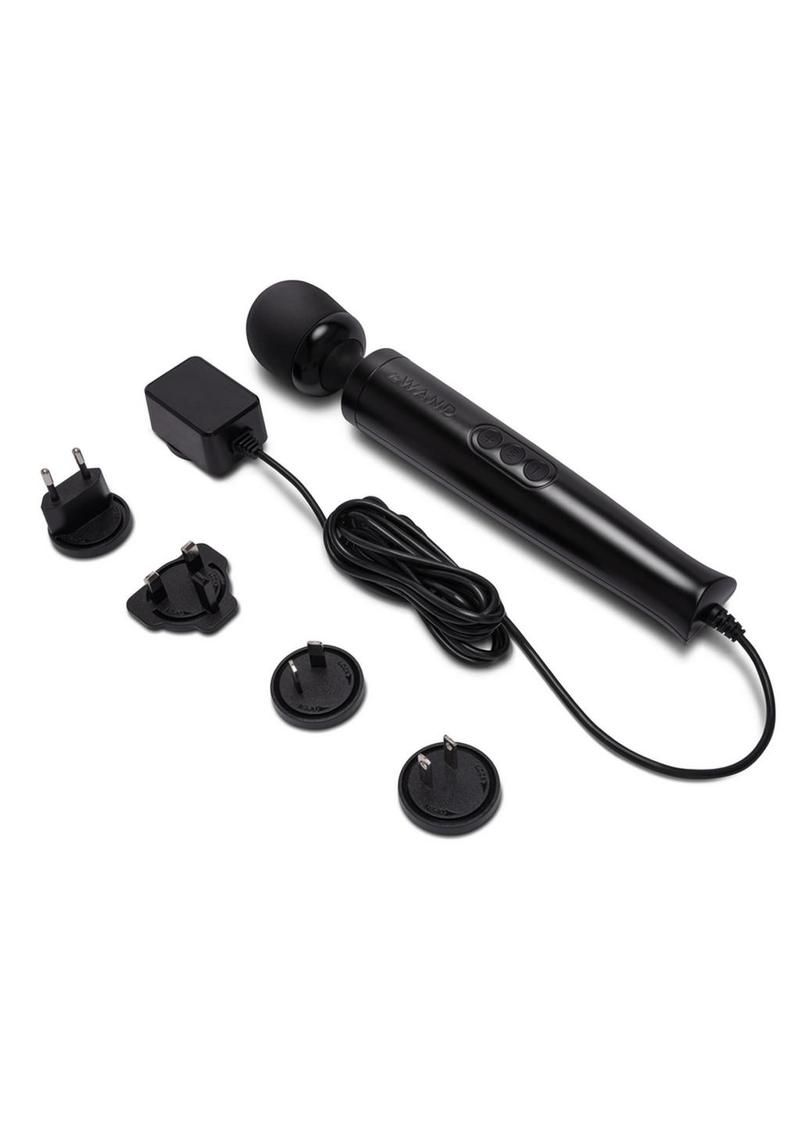 Le Wand Diecast Petite Plug-In Massager - Black