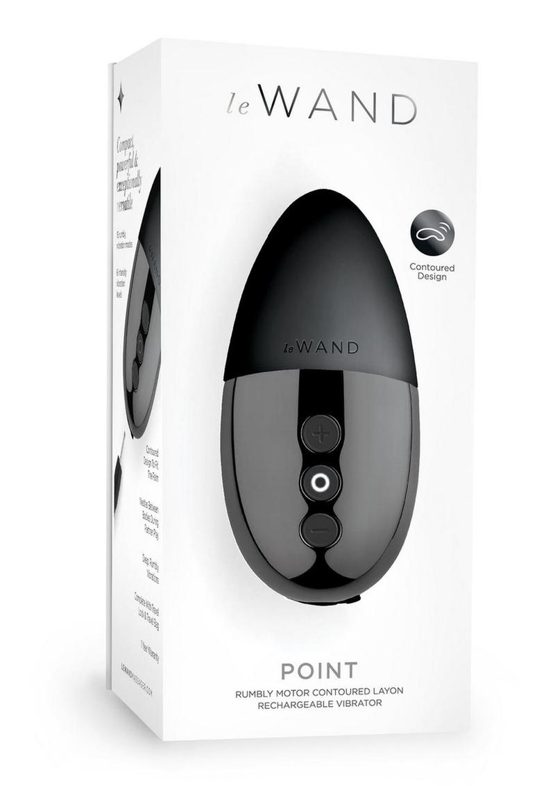 Le Wand Point Rechargeable Silicone Contoured Mini Vibrator