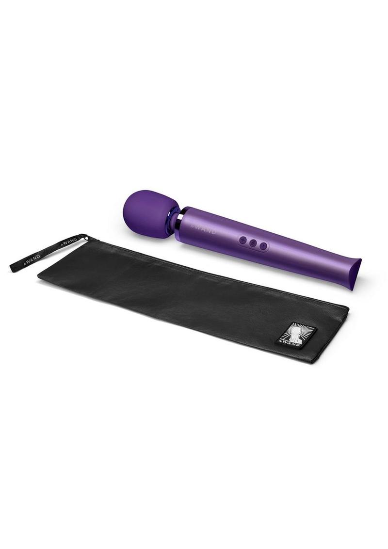 Le Wand Rechargeable Silicone Massager - Purple