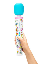Le Wand Unicorn Wand Recharageable Silicone Vibrator Special Edition - Multicolor