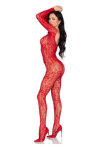 Leg Avenue Lace Lingerie Jumpsuit - Os